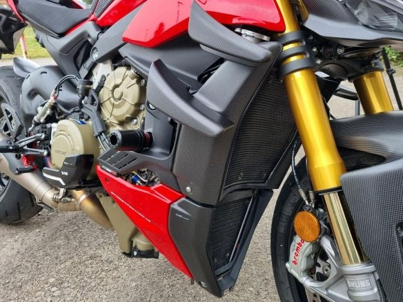 Juego de alerones laterales CNC RACING para Ducati Streetfighter V4/S/SP2 2020-2023