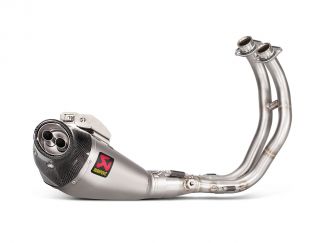 ESCAPE COMPLETO DE TITANIO DE CARRERAS HOMOLOGADO POR AKRAPOVIC YAMAHA MT-07 / FZ-07 2021-2024