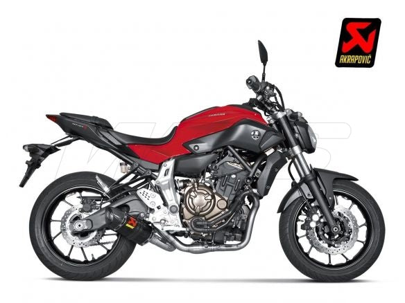 ESCAPE COMPLETO INOX RACING AKRAPOVIC YAMAHA MT-07 / FZ-07 2014-2024