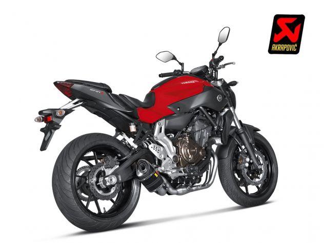 ESCAPE COMPLETO INOX RACING AKRAPOVIC YAMAHA MT-07 / FZ-07 2014-2024