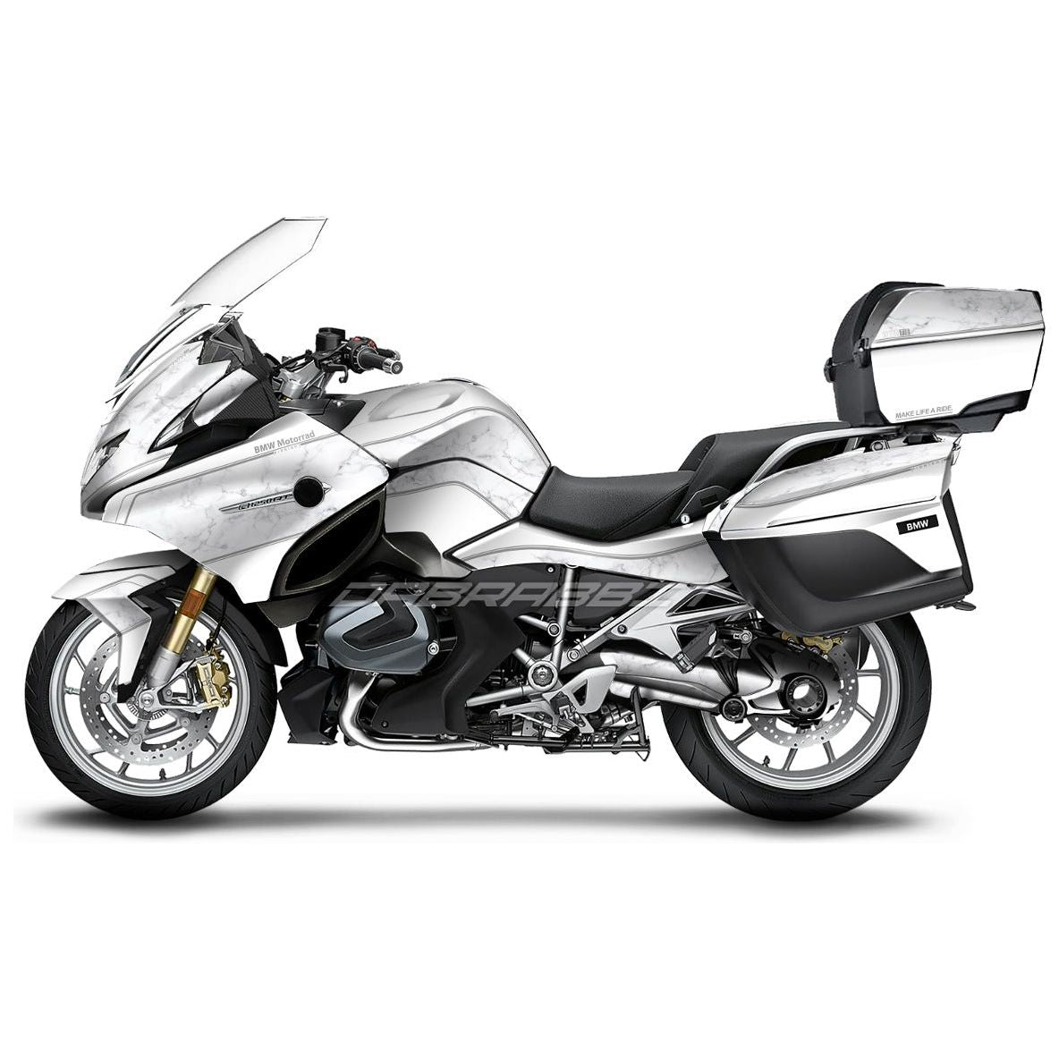 Juego de pegatinas BMW R 1200/1250 RT camuflaje blanco