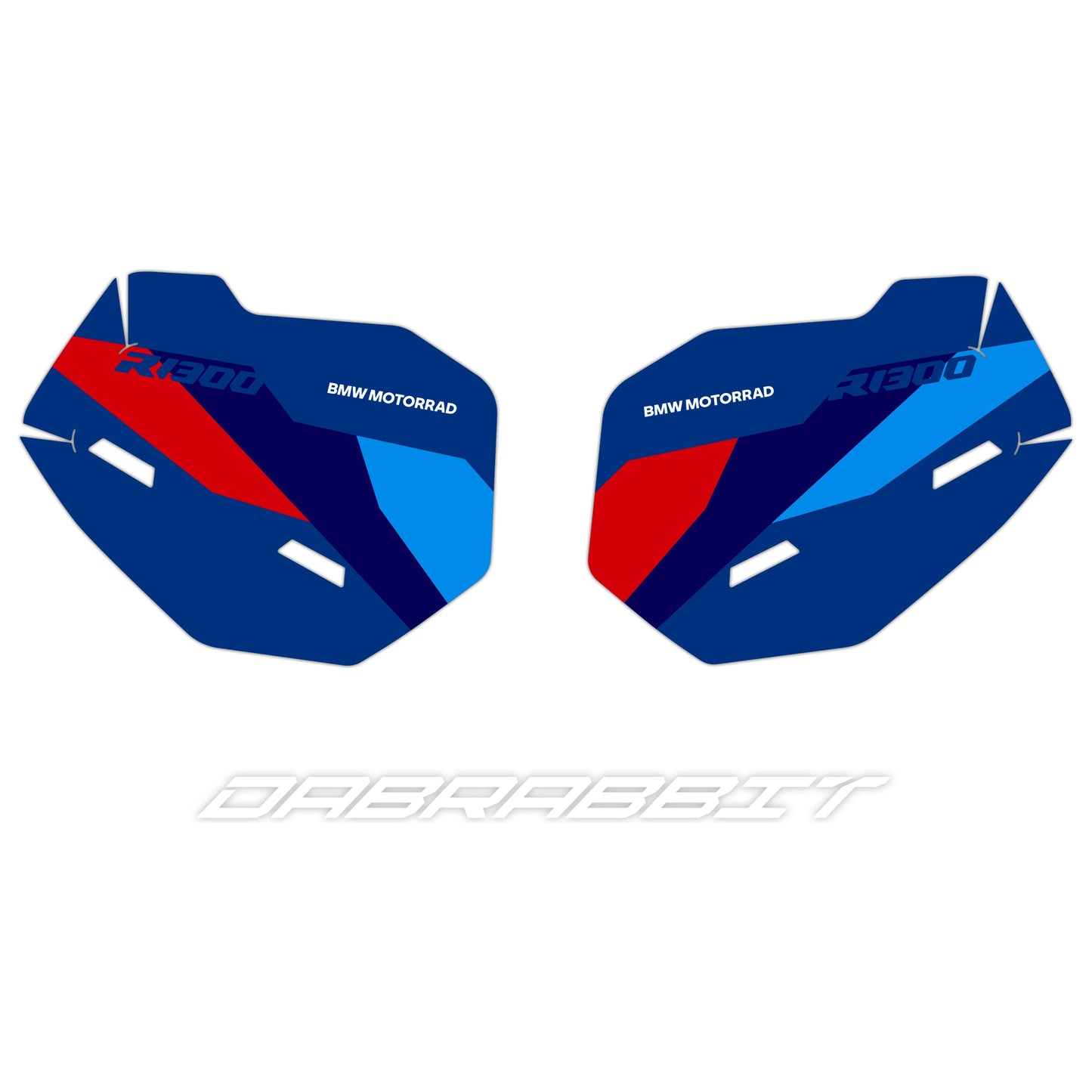 Juego de pegatinas para maleta VARIO de BMW R 1300 GS (MC-BL)