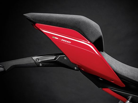 SILLÍN DE TELA PARA PASAJERO DUCATI PERFORMANCE CONFORT DUCATI STREETFIGHTER V4/S 2020-2023