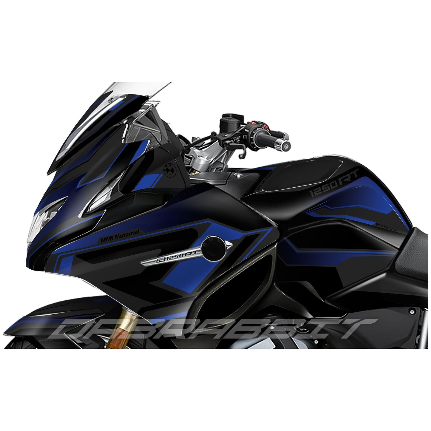 Juego de pegatinas azules para BMW R 1200/1250 RT