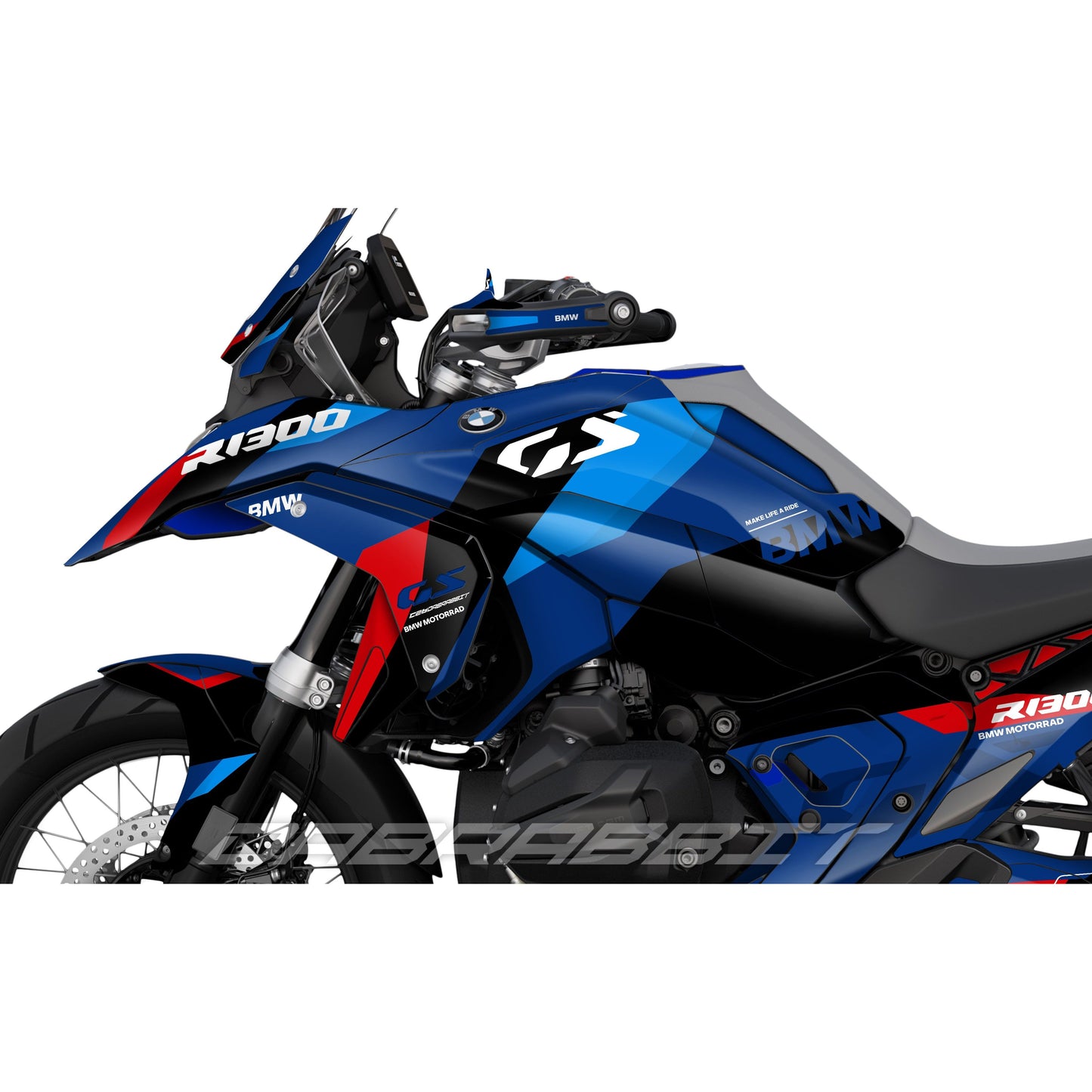 Juego de pegatinas para BMW R1300GS (ML-BL)