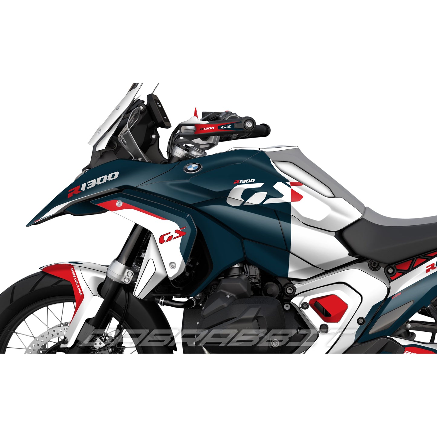 Paquete de pegatinas para BMW R1300GS