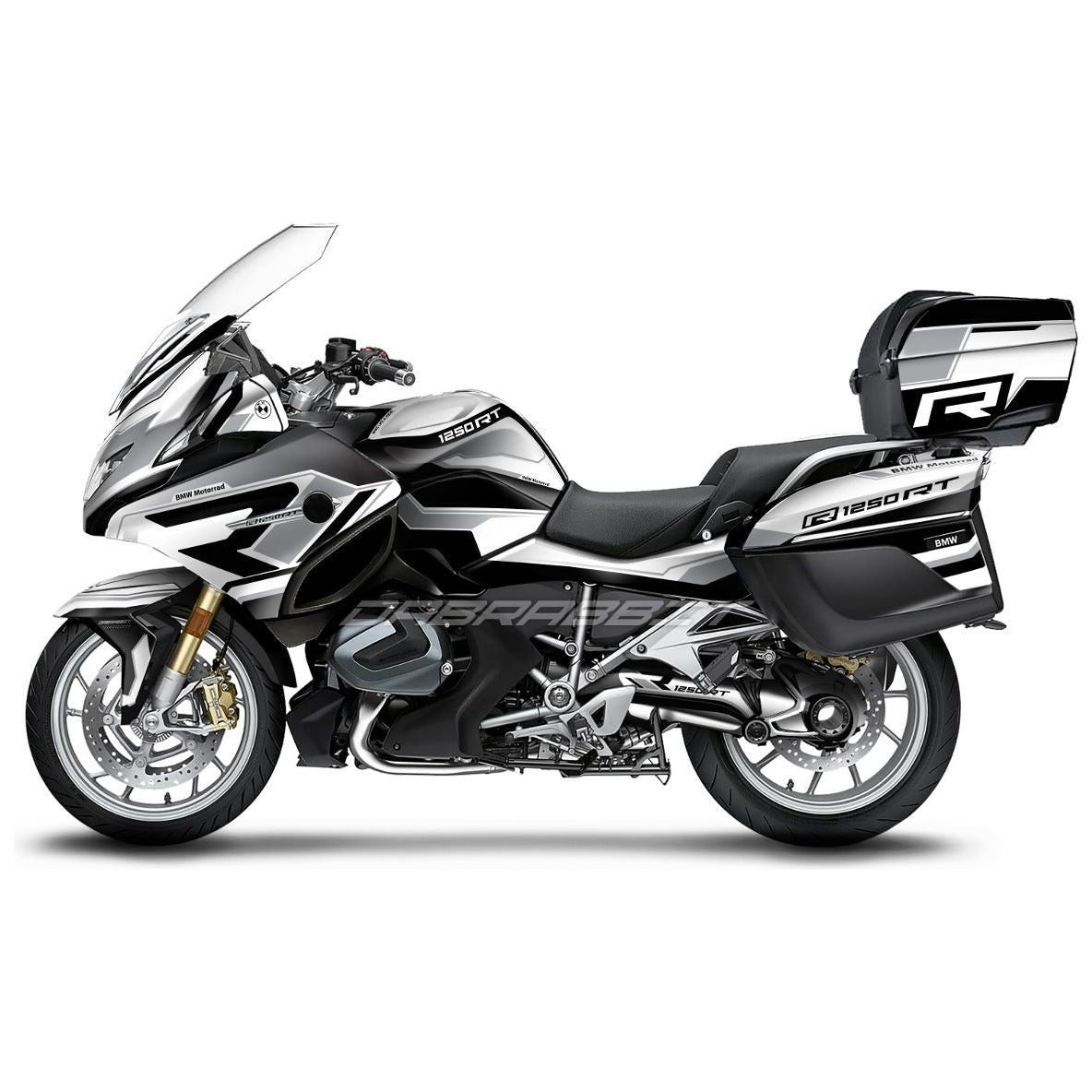 Juego de pegatinas BMW R 1200/1250 RT gris W