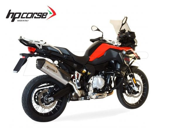 SILENCIADOR DE ESCAPE HP CORSE SPS-CARBONO TITANIO BMW F 750 GS 2018-2023