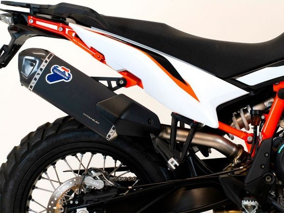 SILENCIADOR DE TITANIO NEGRO HOMOLOGADO POR TERMIGNONI KT3208040INC KTM 790 ADVENTURE 2023-2024
