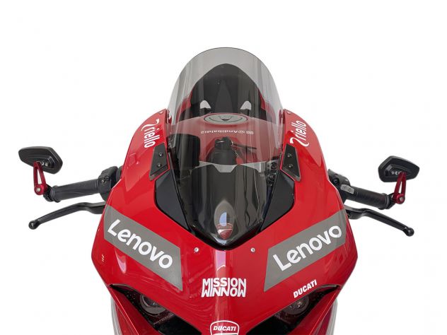PARABRISAS ALTO RACE WRS AHUMADO +45MM DUCATI PANIGALE V4/S 2018-2019