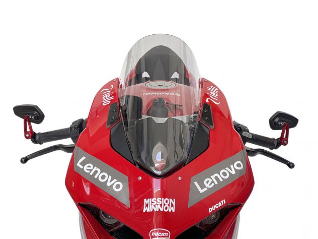 PARABRISAS ALTO RACE WRS TRANSPARENTE +45MM DUCATI PANIGALE V4/S 2018-2019