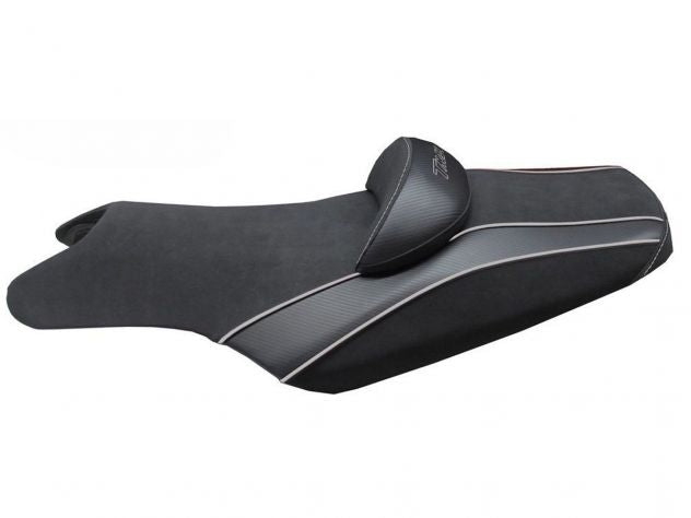 FUNDA DE ASIENTO BART PLATE TERCIOPELO NEGRO TOTAL YAMAHA T-MAX 500 / 530 2008-2016
