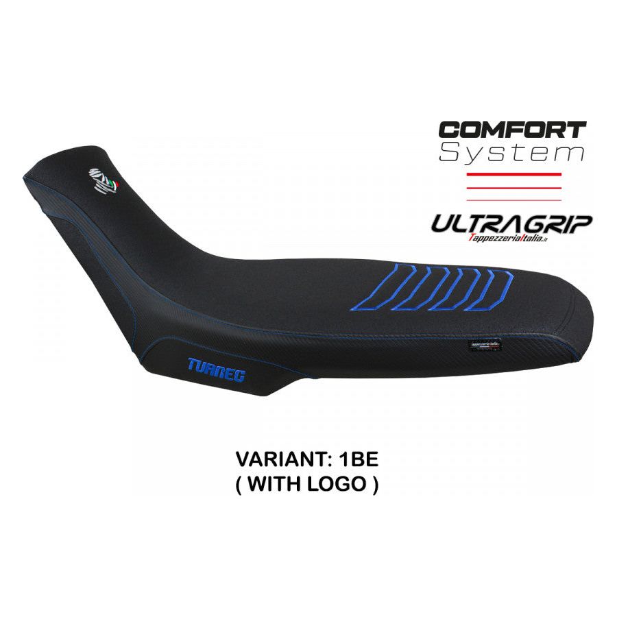 Funda de asiento compatible con Aprilia Tuareg 660 (21-24) modelo Boras comfort system