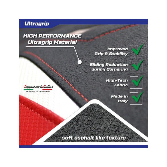 Funda de asiento compatible con Aprilia Tuareg 660 (21-24) modelo Boras comfort system