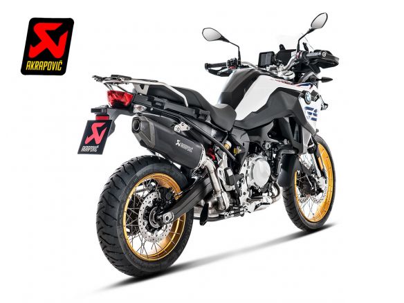 SILENCIADOR AKRAPOVIC TITANIO NEGRO BMW F 750 GS / ADVENTURE 2018-2023