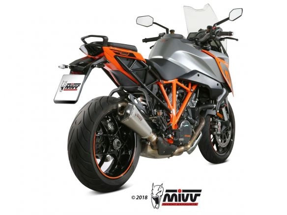 SILENCIADOR MIVV DELTA RACE ACERO INOXIDABLE CARBONO KTM 1290 SUPER DUKE GT 2016-2023