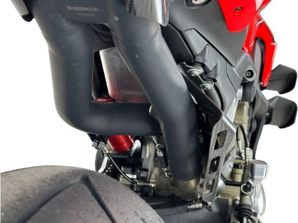SISTEMA DE ESCAPE COMPLETO TERMIGNONI 4 SALIDAS TITANIO + DEPÓSITO CARBONO DUCATI STREETFIGHTER V4 23-24