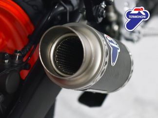 SILENCIADOR AKRAPOVIC DE TITANIO PARA TROMBONCINO YAMAHA MT-03 2016-21 RACING