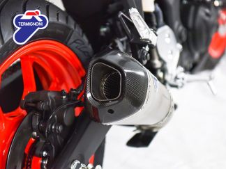 SILENCIADOR AKRAPOVIC DE TITANIO PARA TROMBONCINO YAMAHA MT-03 2016-21 RACING