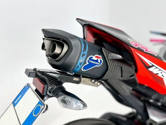 SISTEMA DE ESCAPE TERMIGNONI + DEPÓSITO DE CARBONO 4 SALIDAS NEGRO ED DUCATI STREETFIGHTER V4 23-24