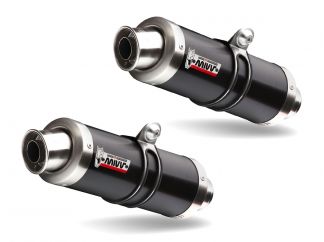 SILENCIADOR AKRAPOVIC DE TITANIO PARA TROMBONCINO YAMAHA MT-03 2016-21 RACING