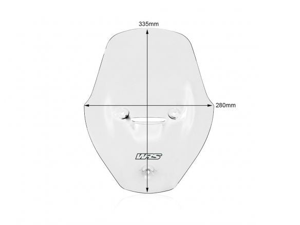 PARABRISAS TOURING TRANSPARENTE WRS DUCATI DIAVEL V4 2023-2024