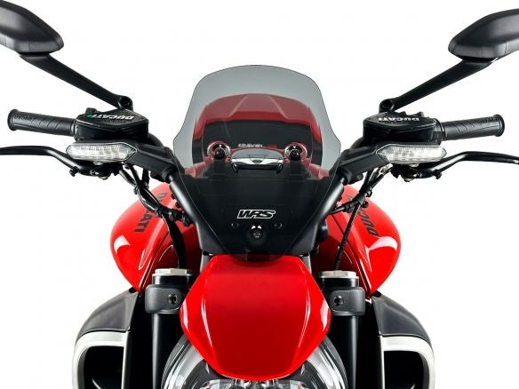 PARABRISAS WRS SPORT AHUMADO OSCURO DUCATI DIAVEL V4 2023-2024