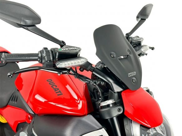 PARABRISAS WRS SPORT NEGRO MATE DUCATI DIAVEL V4 2023-2024