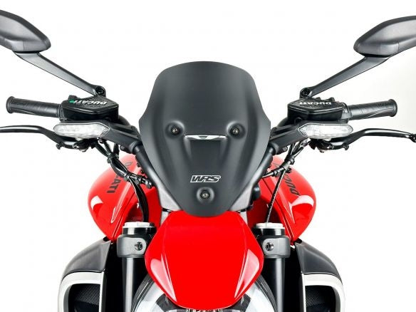 PARABRISAS WRS SPORT NEGRO MATE DUCATI DIAVEL V4 2023-2024