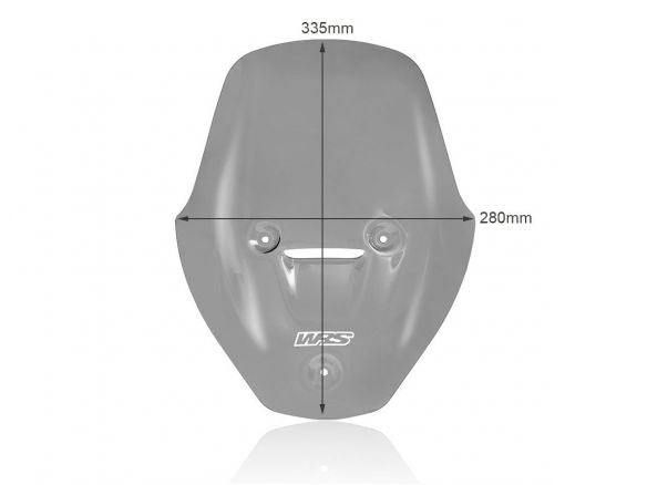 PARABRISAS WRS TOURING AHUMADO OSCURO DUCATI DIAVEL V4 2023-2024