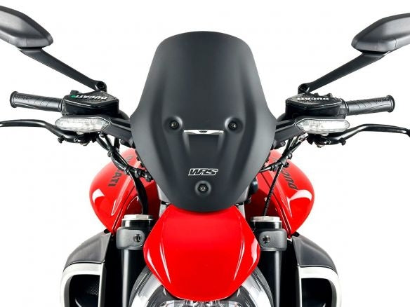 PARABRISAS WRS TOURING NEGRO MATE DUCATI DIAVEL V4 2023-2024