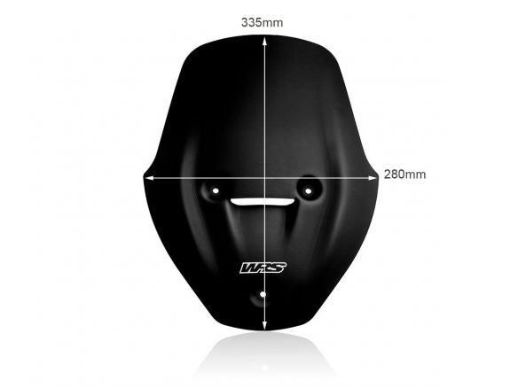 PARABRISAS WRS TOURING NEGRO MATE DUCATI DIAVEL V4 2023-2024
