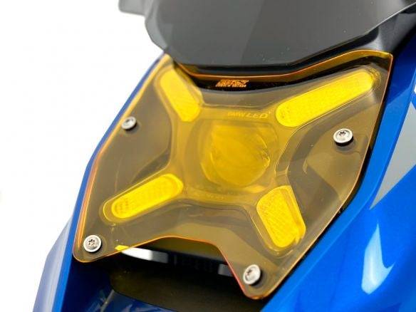 LENTE DE PROTECCIÓN WRS AMARILLO FLUOR PARA FARO BMW R 1300 GS 2023-2024