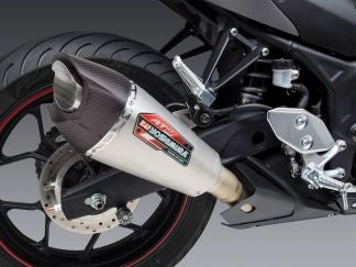 SILENCIADOR AKRAPOVIC DE TITANIO PARA TROMBONCINO YAMAHA MT-03 2016-21 RACING