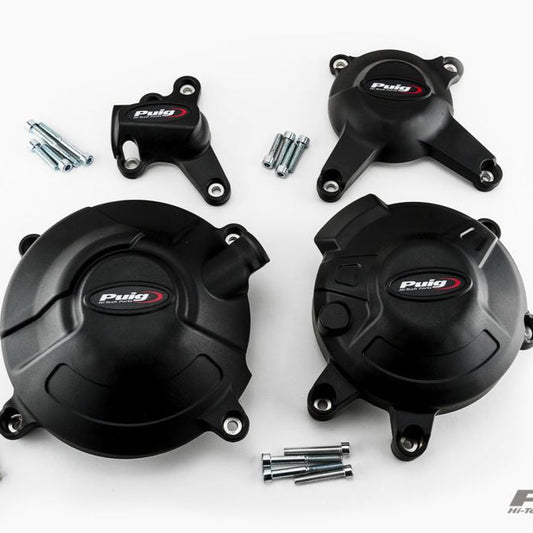 Juego de tapas de motor 4 piezas Puig Yamaha MT-09 / Tracer 900 / Niken