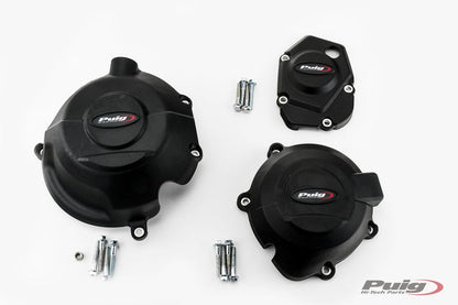 Juego de tapas de motor 3 piezas Puig Kawasaki Z900 '17- / Z900SE '22-