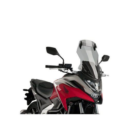 Ventana de viaje de repuesto con luna tintada clara para Puig Honda NC750X '21-