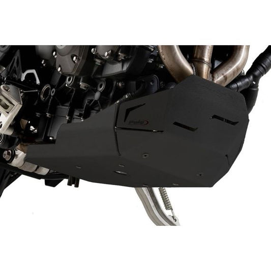 Placa de cárter de aluminio negro Puig modelos Triumph Tiger 900