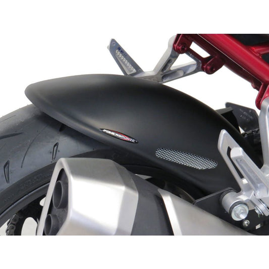 Guardabarros trasero sport-line negro mate con malla plateada Honda CB750 Hornet '23-