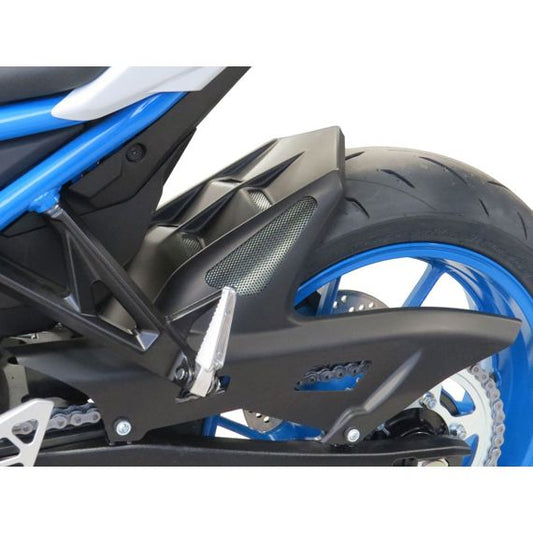 Guardabarros trasero sport-line negro mate con malla plateada Suzuki GSX-8S '23-