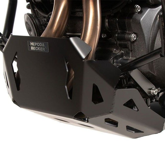 Placa de cárter de aluminio negro Hepco&amp;Becker BMW F900GS '24-
