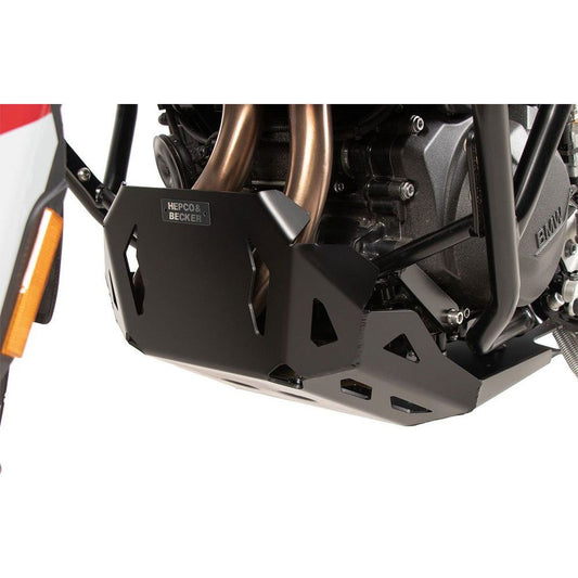 Placa de cárter de aluminio negro Hepco&amp;Becker BMW F800GS '24-