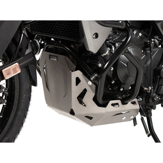 Placa de cárter de aluminio plateado Hepco&amp;Becker Honda XL750 Transalp '23-