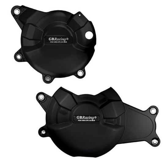 Juego de tapas de motor GB-Racing para Yamaha MT-07 / Tracer / XSR700 /R6 (tapa de embrague y alternador)