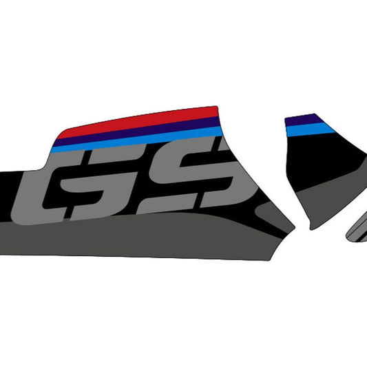 Adhesivo de protección del cardán Uniracing BMW R1200GS/ADV / BMW R1250GS/ADV negro