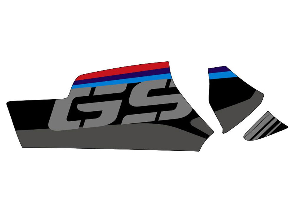 Adhesivo de protección del cardán Uniracing BMW R1200GS/ADV / BMW R1250GS/ADV negro