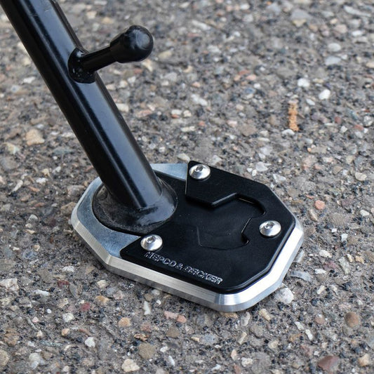 Extensor de caballete lateral Hepco&amp;Becker para BMW R1250GS LC '18-'23 / Adventure '14-'18 (versión rebajada estándar)