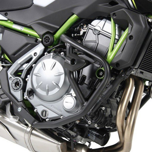 Barra de protección negra Hepco&amp;Becker Kawasaki Z650 '17-