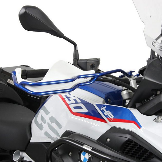 Soportes de protección para guardamanos azules Hepco&amp;Becker BMW R1250GS LC '18-