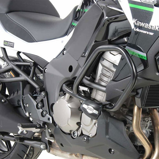Barra de protección negra Hepco&amp;Becker Kawasaki Versys 1000 / S / SE '19-